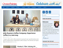 Tablet Screenshot of oysterpointer.net